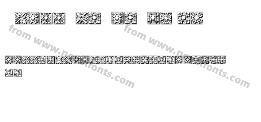 Tobacco Floral RegularPreview