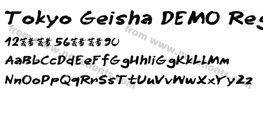 Tokyo Geisha DEMO RegularPreview