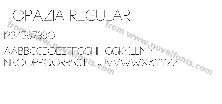 Topazia RegularPreview