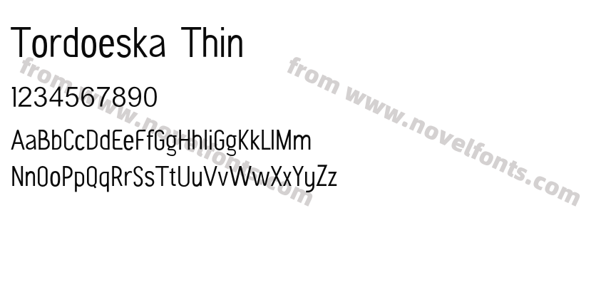 Tordoeska ThinPreview