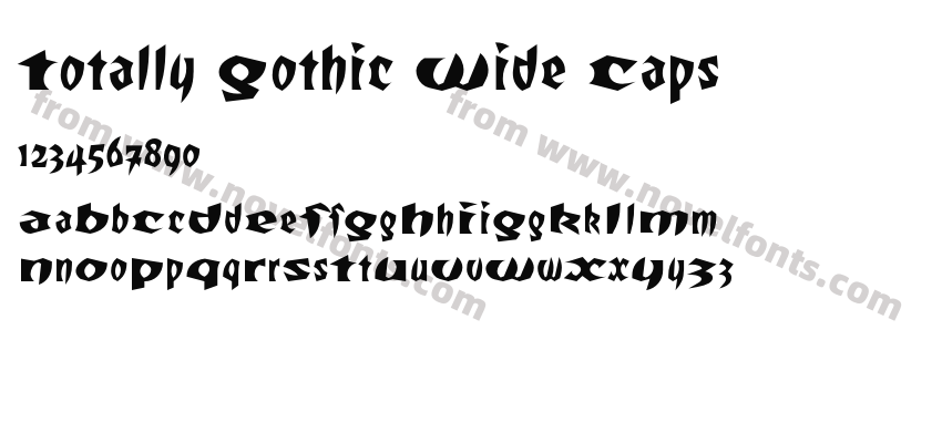 Totally Gothic Wide CapsPreview