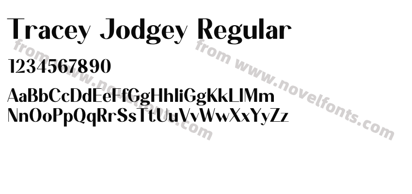 Tracey Jodgey RegularPreview