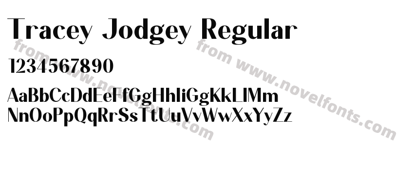 Tracey Jodgey RegularPreview