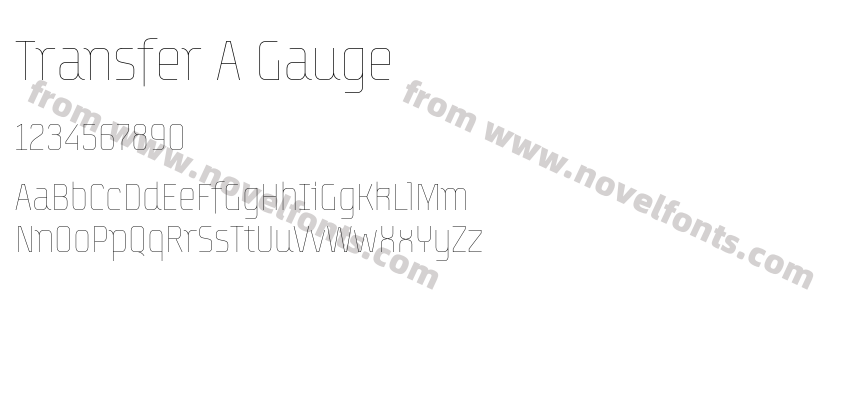 Transfer A GaugePreview