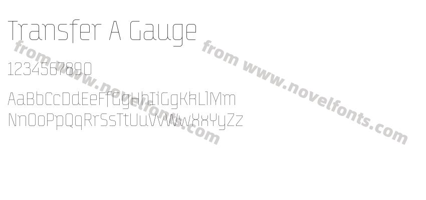 Transfer A GaugePreview
