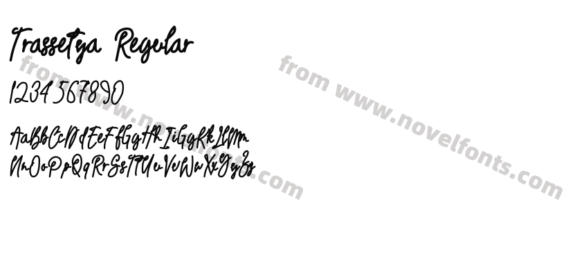 Trassetya RegularPreview