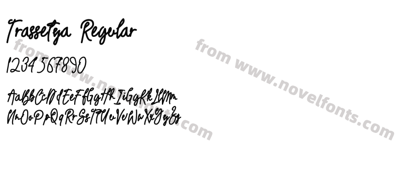 Trassetya RegularPreview