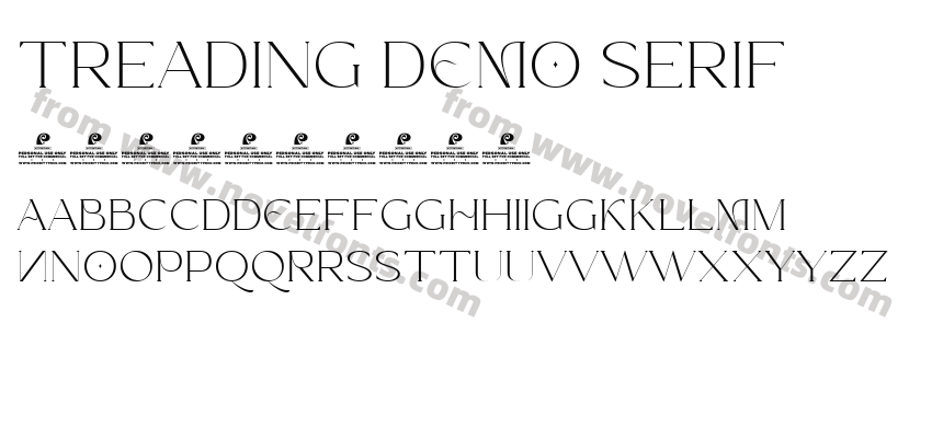 Treading DEMO SerifPreview