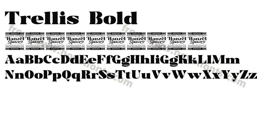 Trellis BoldPreview