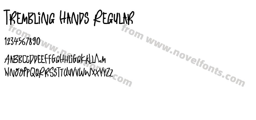 Trembling Hands RegularPreview