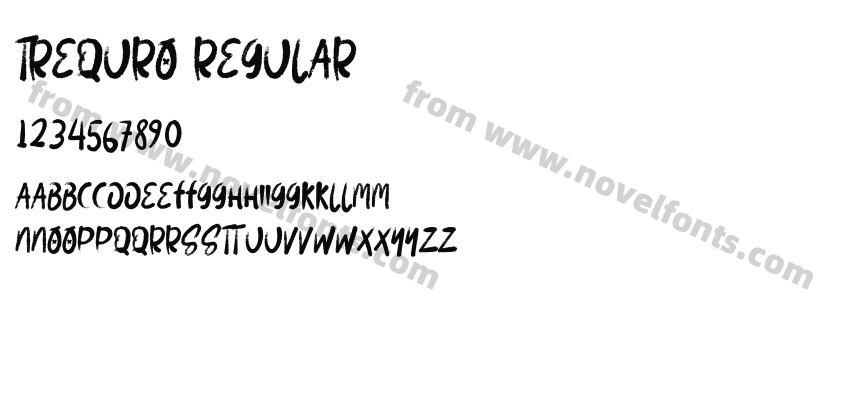 Trequro RegularPreview