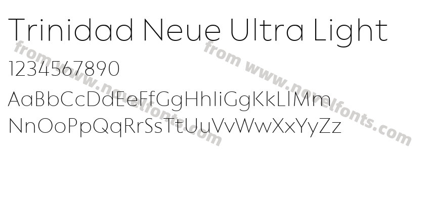 Trinidad Neue Ultra LightPreview