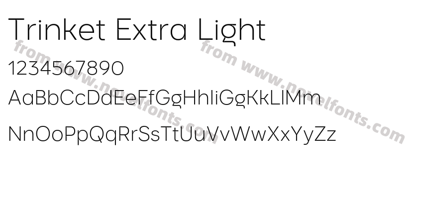 Trinket Extra LightPreview