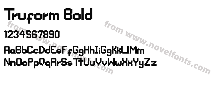Truform BoldPreview