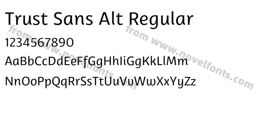 Trust Sans Alt RegularPreview