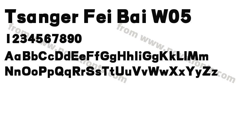 Tsanger Fei Bai W05Preview