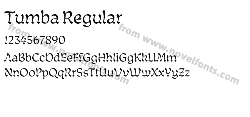 Tumba RegularPreview