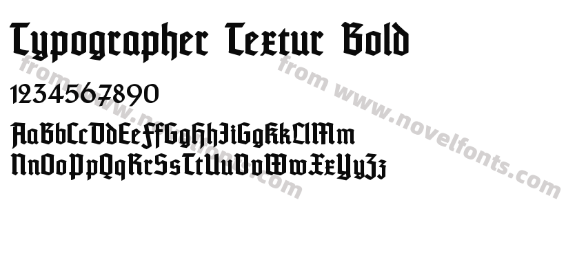 Typographer Textur BoldPreview