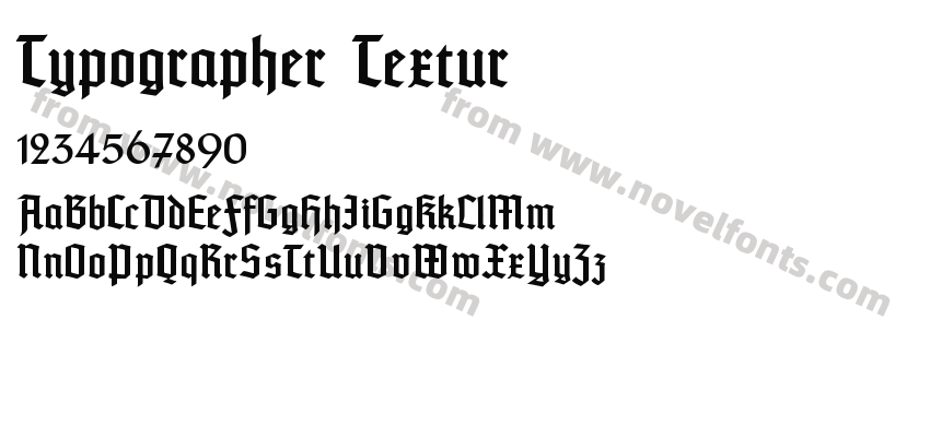 Typographer TexturPreview