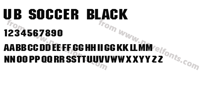 UB Soccer BlackPreview