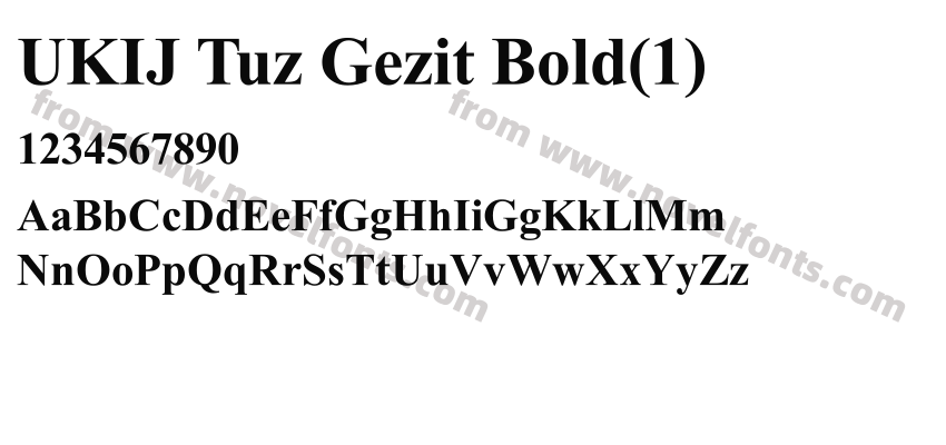 UKIJ Tuz Gezit Bold(1)Preview
