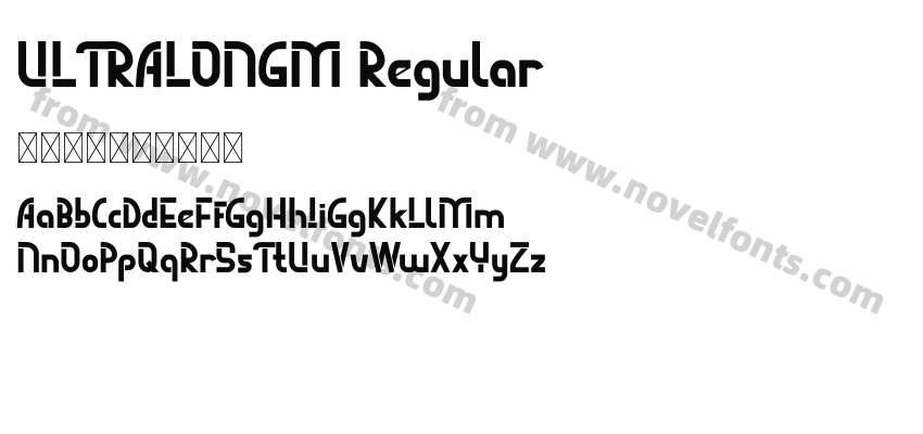 ULTRALONGM RegularPreview