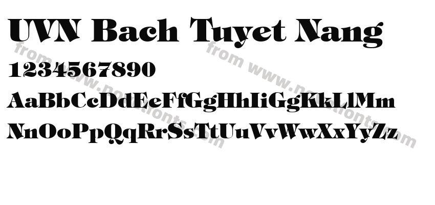 UVN Bach Tuyet NangPreview
