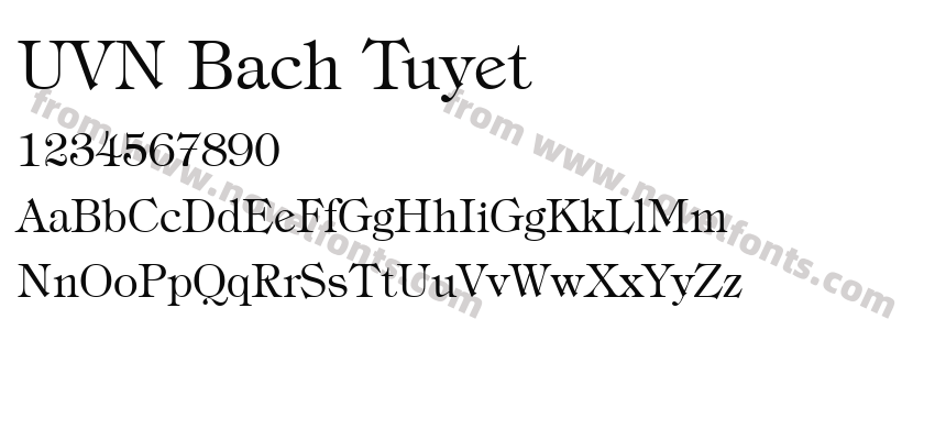 UVN Bach TuyetPreview