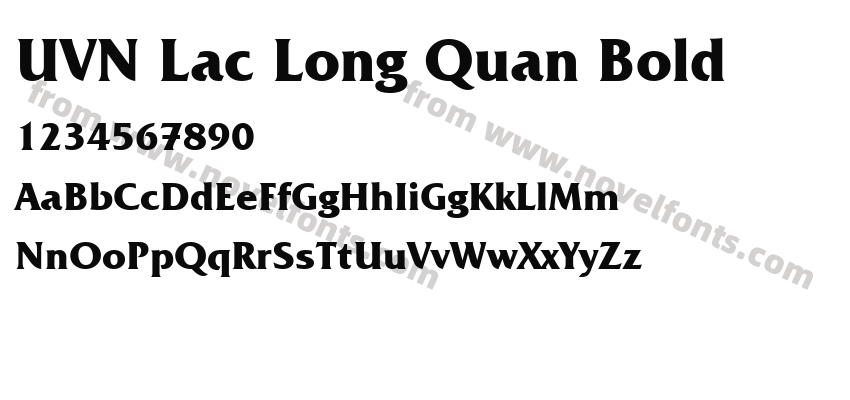 UVN Lac Long Quan BoldPreview