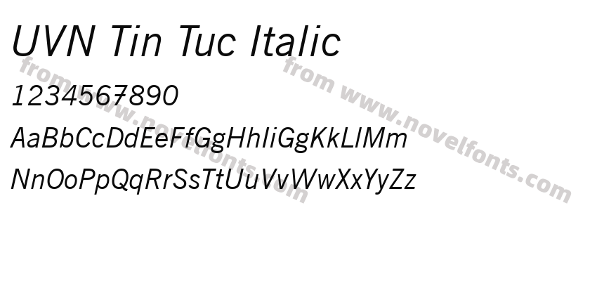 UVN Tin Tuc ItalicPreview