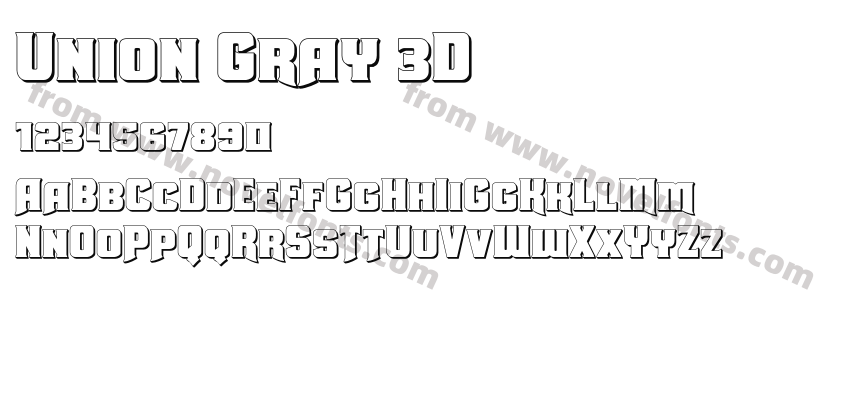 Union Gray 3DPreview