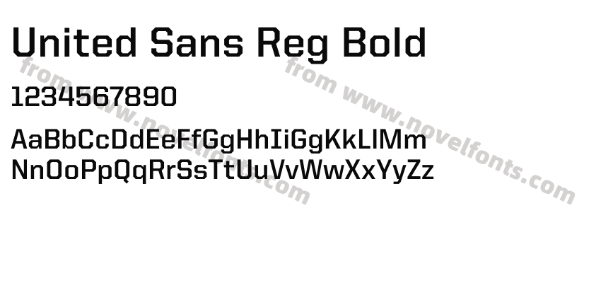 United Sans Reg BoldPreview
