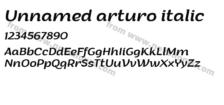 Unnamed arturo italicPreview