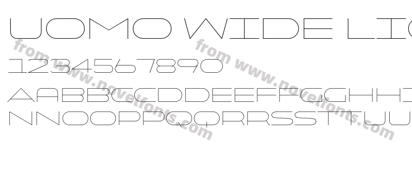 Uomo Wide LightPreview