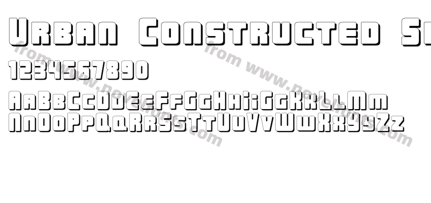 Urban Constructed ShadowPreview