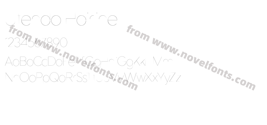Utendo HairlinePreview