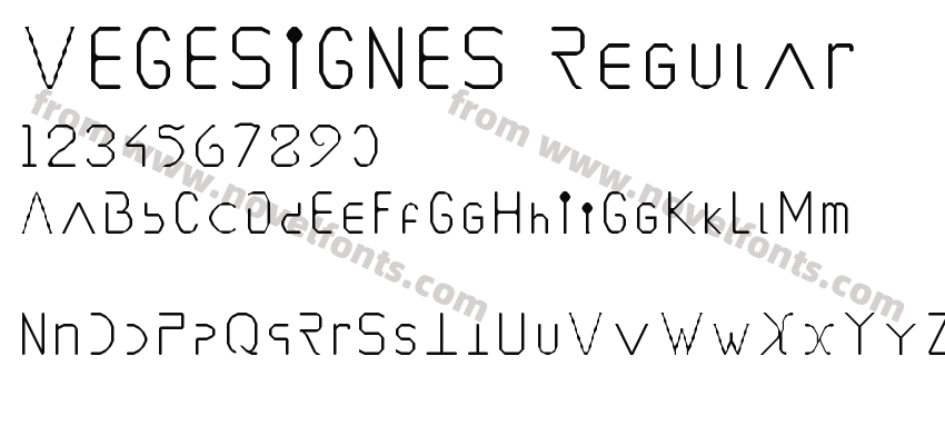 VEGESIGNES RegularPreview
