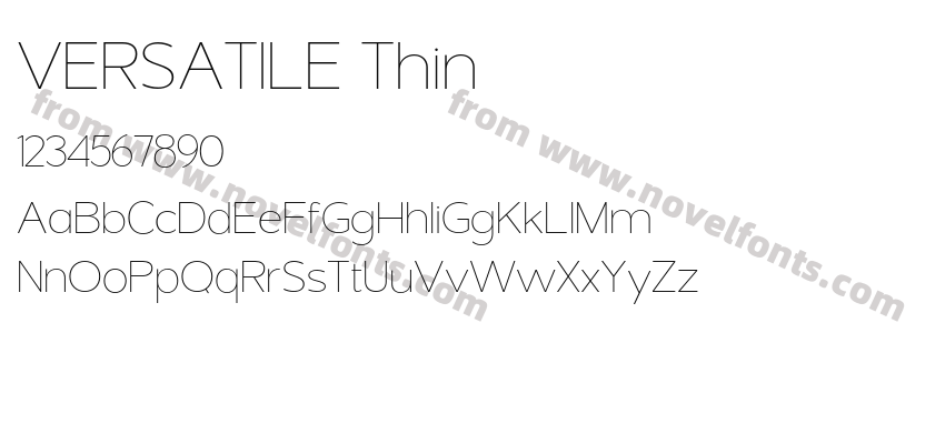 VERSATILE ThinPreview