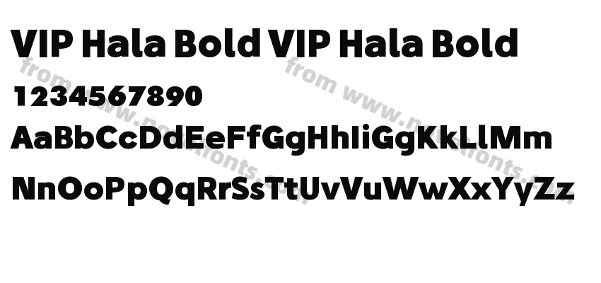 VIP Hala Bold VIP Hala BoldPreview