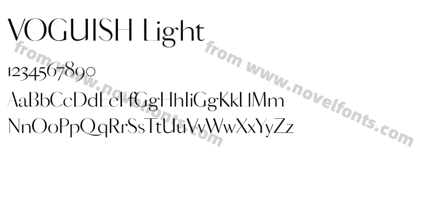 VOGUISH LightPreview