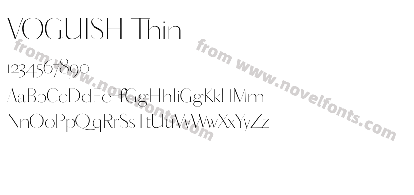 VOGUISH ThinPreview