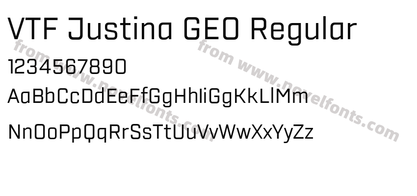 VTF Justina GEO RegularPreview