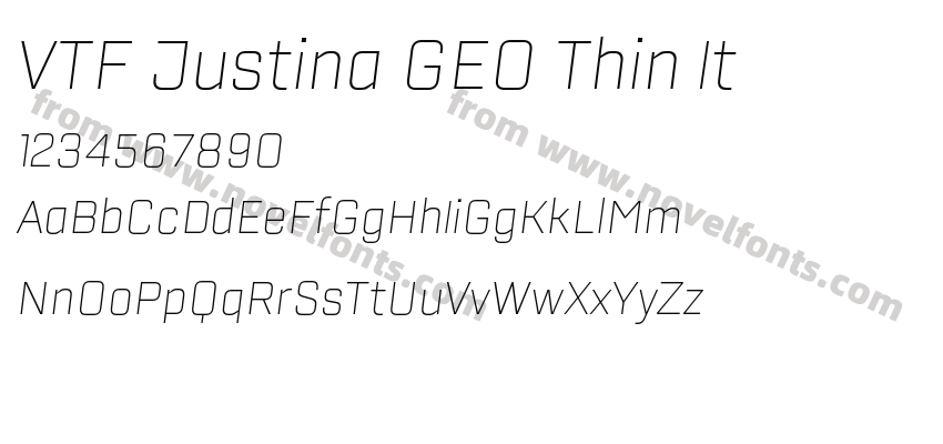 VTF Justina GEO Thin ItPreview