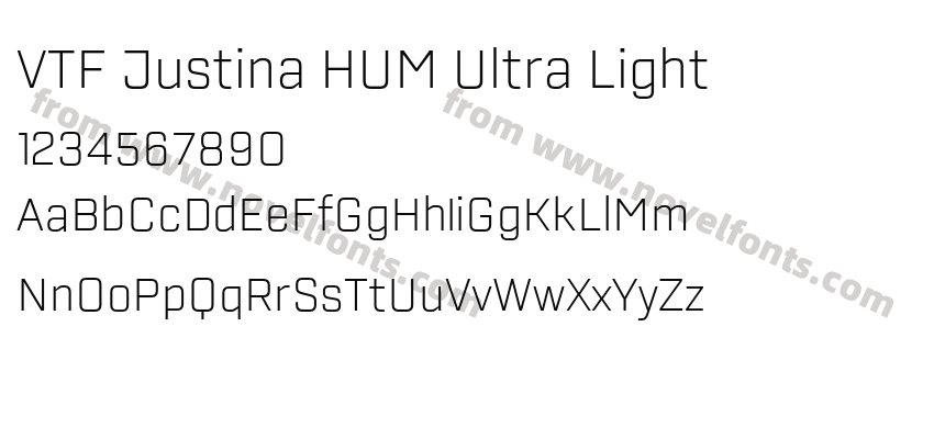 VTF Justina HUM Ultra LightPreview