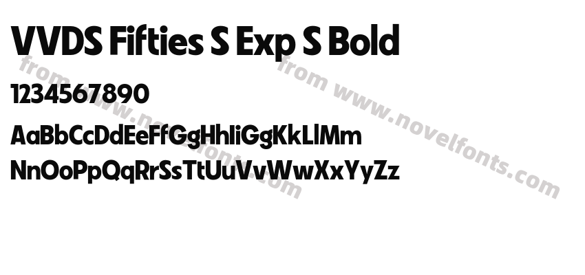 VVDS Fifties S Exp S BoldPreview