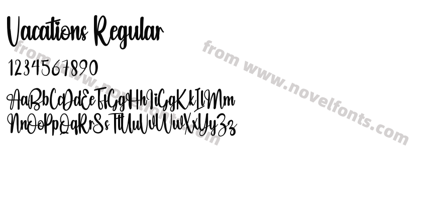 Vacations RegularPreview
