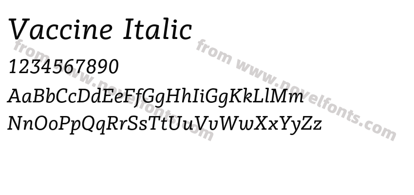 Vaccine ItalicPreview