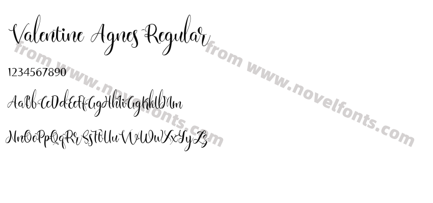 Valentine Agnes RegularPreview