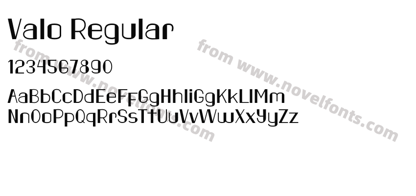 Valo RegularPreview