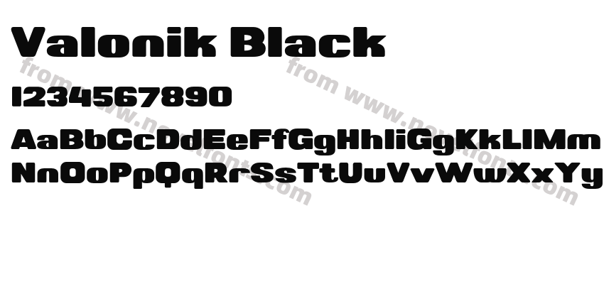 Valonik BlackPreview
